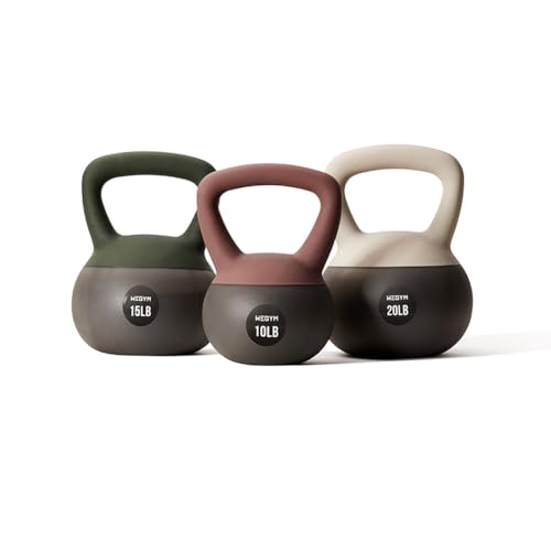 Soft Kettlebell Set (10+15+20L Mix) + Flow Rope(Stone)