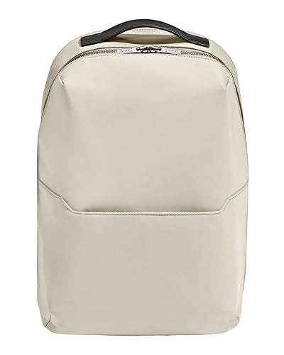 Away The Everywhere Zip Backpack - Personal Item Airline Approved Backpack with 16” Padded Laptop Sleeve, Water Bottle Pocket, Interior and Exterior Pockets - Fits Up to 16-Inch Laptops - Salt White - color: Salt White