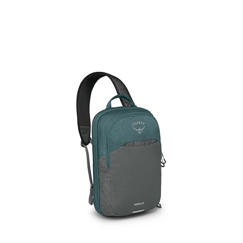 Osprey Nebula Shoulder Sling Bag, Cascade Blue/Coal Grey Heather - color: Cascade Blue/Coal Grey Heather