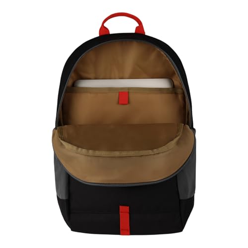 Eddie Bauer University Backpack 22L | Everyday Carry | Work | Travel | Commuter | Padded Laptop Sleeve | Stretch Bottle Pockets | Lightweight | Durable - Black - color: University - Black, size: 22L