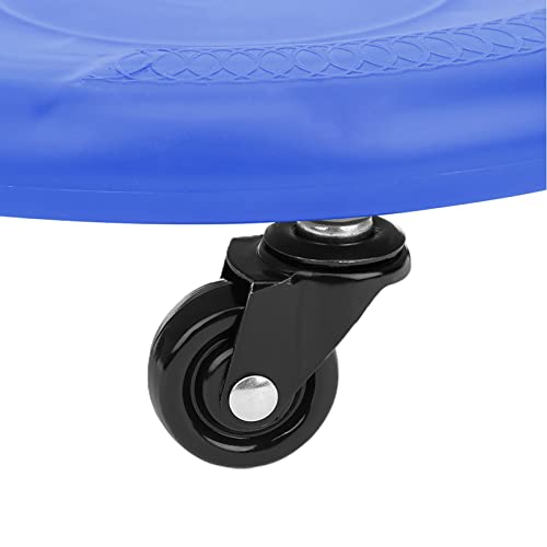 4 Wheel Abdominal Exerciser with Slide Disc, Multi - Directional Core Workout Equipment for Home Gym, Quiet PVC Wheels and Ergonomic Grip for Full - Body Toning