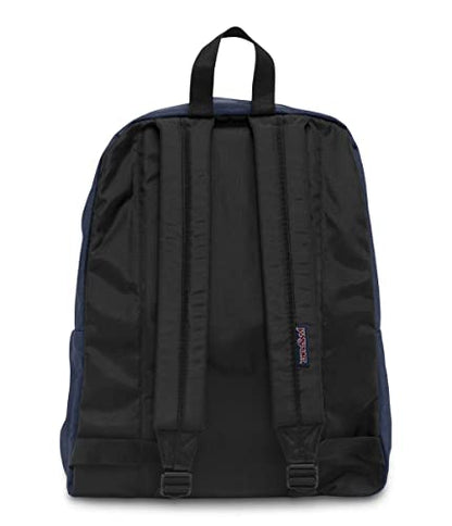 JanSport SuperBreak One Backpack Navy - Durable, Lightweight Bag with 1 Main Compartment, Front Utility Pocket with Built-in Organizer - Premium Backpack - color: Navy