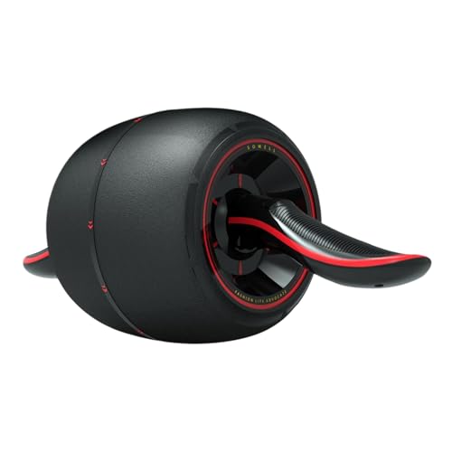Abs Roller Wheel - Ab Exercise, Core Trainer | Automatic Rebound Fitness Gear for Strengthening Muscles Workout Equipment Quiet Home Gym for Men Women Upper Body Shaping Tone Balance Stability