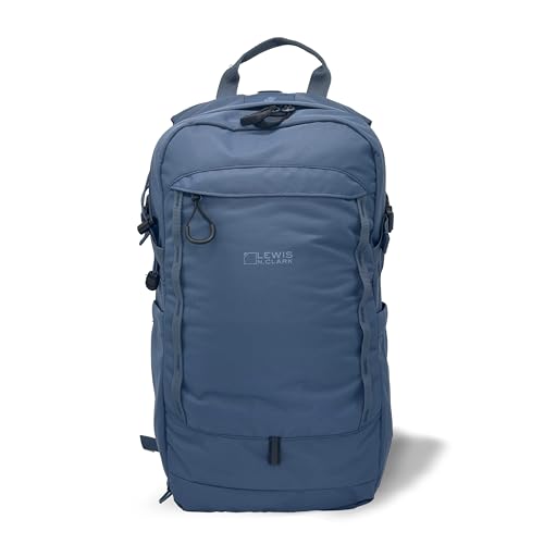 Lewis N. Clark 12L Hiking Daypack – Compact Comfort Backpack for Short Hikes with Padded Straps & Rain Cover - color: Blue, size: 12L