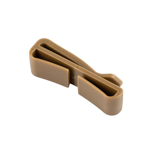TACNEX Tactical Backpack Strap Clip Webbing Keeper Holder MOLLE Belt Hook Retainer Harness/Sling/Bag/Military Strap Stays - color: Coyote Brown, size: 1 1/2"