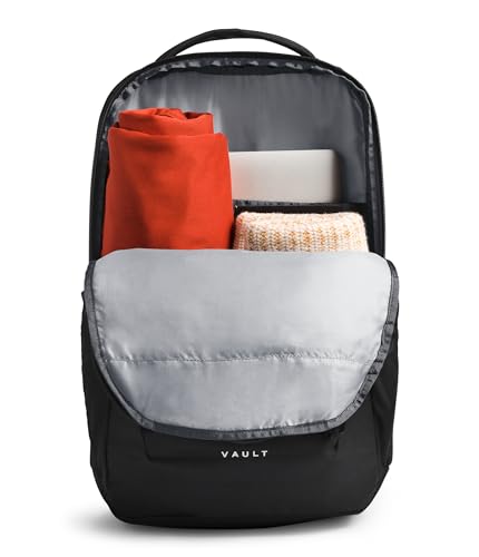 The North Face Vault Everyday Laptop Backpack - Commuter Travel Bag, Water-Repellent Finish, Spacious Compartment, TNF Black-NPF, One Size - color: Tnf Black-npf