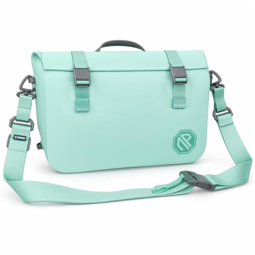 niphean IPX7 Waterproof Fanny Pack with Magnetic One-Hand Closure, Durable Waterproof Dry Bag, for Kayaking, Paddle Boarding, Beach Cruise Essentials, 2.5L Phone Pouch Dry Bags for Men Women - color: Mint, size: 7.5L
