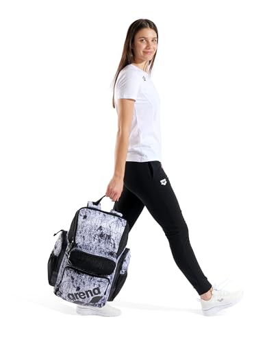 ARENA One Go Backpack Swimmers Athletes Sports Gym Rucksack Multisport Daypack Large Size Training Gear Equipment Swim Bag for Men and Women, 45 Liters, Lacquer