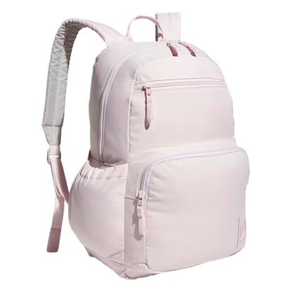 adidas Lineage Backpack for Laptop, School and Travel, 22L, Distilled Pink, OSFA - color: Distilled Pink