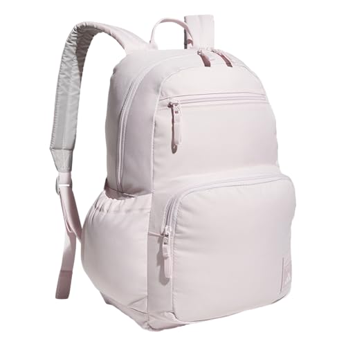 adidas Lineage Backpack for Laptop, School and Travel, 22L, Distilled Pink, OSFA - color: Distilled Pink