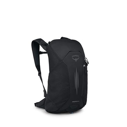 Osprey Hikelite LT 16L Hiking Backpack - Lightweight Travel Daypack with Rain Cover for Men and Women, Black - color: Black, style: 16l