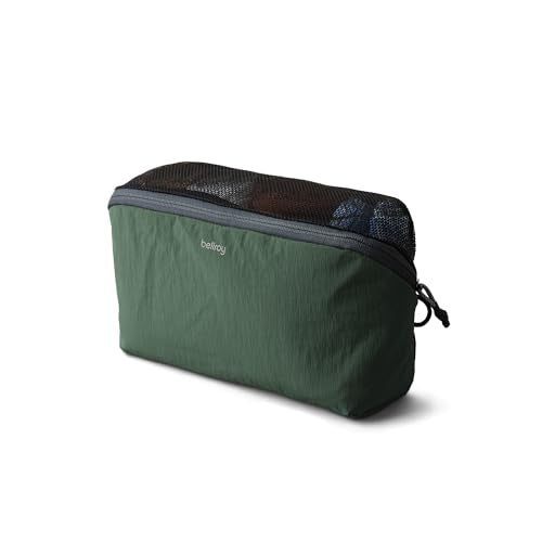 Bellroy Packing Cube 4L (Organizer Packing Pouch with Internal Zip Pocket and Durable, Lightweight Design) - Spruce - color: Spruce