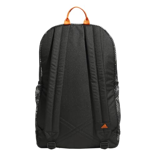 adidas Hermosa Mesh See-Through Backpack – Festival Concert Stadium Beach Bag, 29L, Camouflage Carbon/Impact Orange/Black/2, OSFA - color: Camouflage Carbon/Impact Orange/Black/2