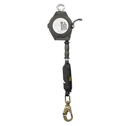 Malta Dynamics Edgehog Self Retracting Lifeline – 30’ Leading Edge Fall Protection Yoyo Cable, Class 2 Retractable Lanyard with Quick-Action Brake, OSHA and ANSI Compliant Safety Lanyard - size: 30 Foot