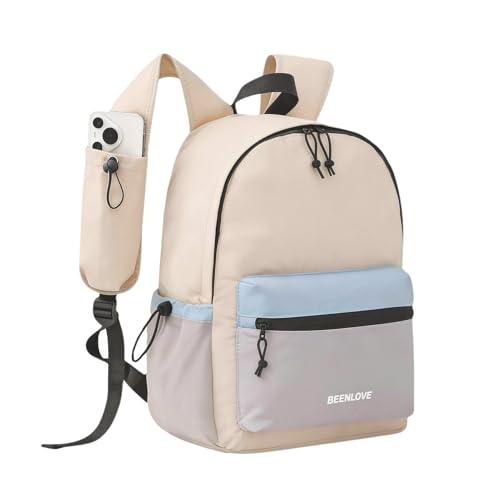 Hiking Backpack for Women Men 16L,Lightweight Foldable Backpack,Packable Hiking Daypack for Travel Camping Outdoor,Beige - color: Beige