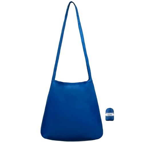 Nanobag Sling - Ultralight Crossbody Bag for Women & Men, Packable Grocery, Travel & Shopping Bag for Everyday Use - color: Navy