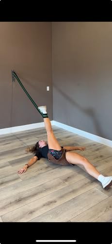 Fabric Resistance Bands with Looped Handles for Pull Up Assistance, Stretching, Mobility & Rehab | Long Non-Slip Workout Bands for Strength Training, Recovery & Home Gym Exercise - color: Gray - Medium