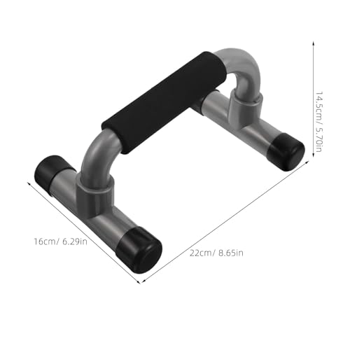 LALAFINA H-shaped Push up Bars Set for Strength Training, Non-slip Parallettes Handles, Portable Fitness Equipment for Home Chest Muscle Workout and Floor Exercises