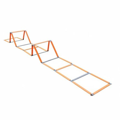 Coordination Training Ladder Portable Agility Hurdle Ladder Twist Sports Gear for Speed Exercises