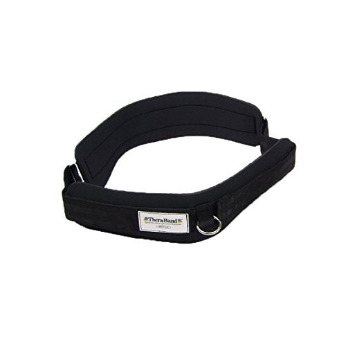THERABAND Resistance Band Waist Belt Resistance Trainer, Attachment for Resistance Bands and Tubing, Fitness Training for Quicker Hands, Faster Feet, Toning Muscles, Speed and Agility Training - size: Medium-Large