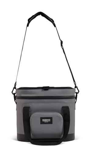 Igloo Trailmate Soft Sided Coolers | Portable Insulated Cooler Bag - color: 18-Can Carbonite
