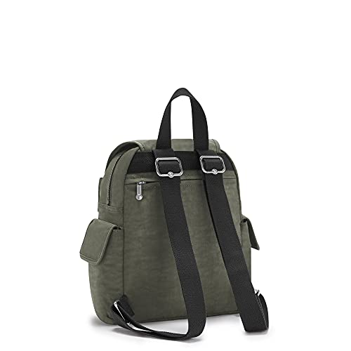 Kipling Women's City Pack Mini Backpack, Lightweight Versatile Daypack, Bag - color: Green Moss, size: Mini