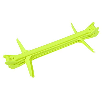 Soccer Agility Hurdle, 2pcs Adjustable Football Soccer Hurdles Agility Speed Training Aids for Athletes, Soccer, Basketball (Yellow)