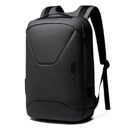 BANGE Anti-Theft Business Laptop Backpack, 15.6 Inch Lock Travel Backpack, Water-resistant Zippers with USB Charging Port, 16L Computer Bag for Men & Women