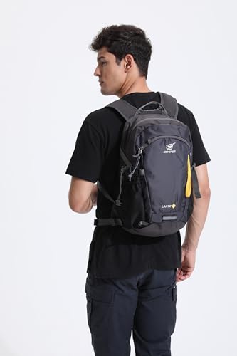 SKYSPER Small Hiking Backpack, 20L Lightweight Travel Backpacks Hiking Daypack for Women Men - color: Lantc20-darkgray, size: 20l