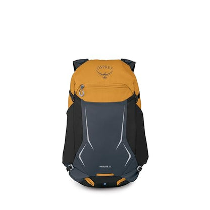 Osprey Hikelite 32L Durable Hiking Backpack - Travel Daypack with Rain Cover for Men and Women, Tungsten Yellow - color: Tungsten Yellow, style: 32l
