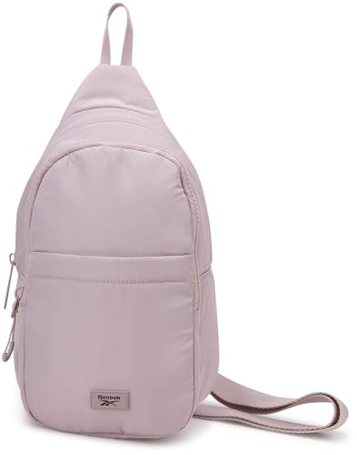 Reebok Unisex Crossbody Bag - Convertible Compact Durable Cross Body Bag for Women and Men - Gym and Travel Essentials, Size One Size, Thea II Latte - color: Thea II Latte
