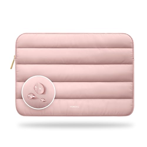 Vandel The Original Puffy Laptop Sleeve Case, 13-14 inch Laptop Sleeve Bag Case 13.3 Inch, Compatible with MacBook Air 13, Pro 14/13 iPad Pro 12.9, HP Dell ASUS, Computer Bag Cover - color: h. Pink, size: 13-14 Inch
