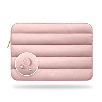Vandel The Original Puffy Laptop Sleeve Case, 13-14 inch Laptop Sleeve Bag Case 13.3 Inch, Compatible with MacBook Air 13, Pro 14/13 iPad Pro 12.9, HP Dell ASUS, Computer Bag Cover - color: h. Pink, size: 13-14 Inch