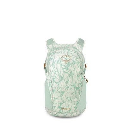 Osprey Daylite Commuter Backpack - Lightweight Everyday Bag with Laptop Sleeve, Bottle Pockets, Shaleafy Print/Frosty Mint - color: Shaleafy Print Frosty Mint