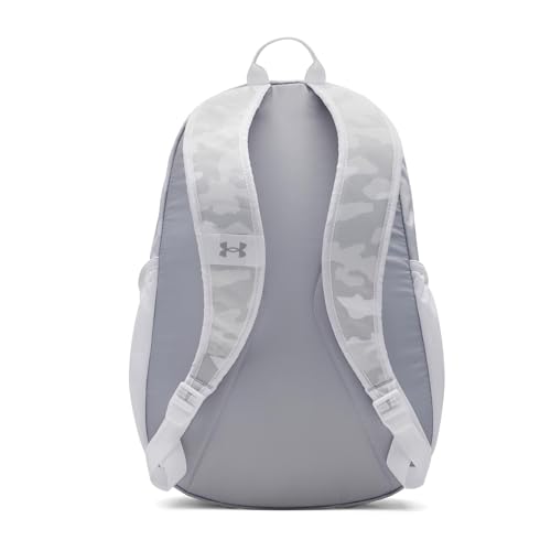 Under Armour Hustle Sport Backpack - color: Mod Gray / Mod Gray / Metallic Silver