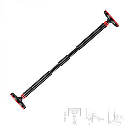 Doorway Pull Up Bar No Screws, Adjustable Width Chin Up Bar with Safety Lock & Anti-Slip Mat for Home Gym Exercise Fitness Strength Training, Max Weight Up to 350Kg - size: A140~180CM