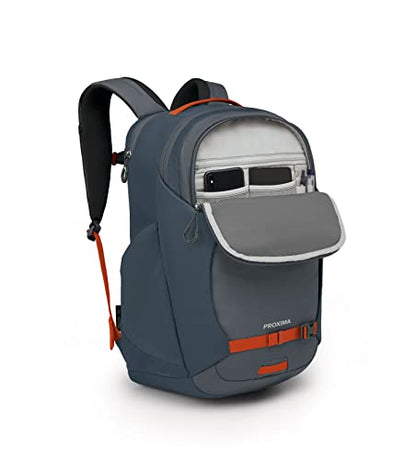 Osprey Proxima Laptop Backpack, Tungsten Grey/Muted Space Blue - color: Tungsten Grey/Muted Space Blue