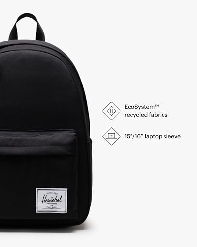 Herschel Classic Backpack, Black, Mod XL - 25L - color: Black, size: Mod XL - 25L