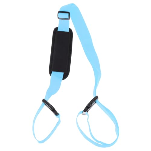 PATIKIL Carrying Beach Chair Straps, Adjustable Beach Chair Straps Shoulder Carrying Straps for Folding Chair Backpack, Blue - color: Blue