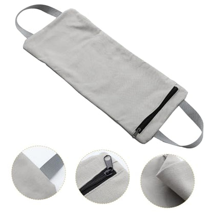 UPKOCH Canvas Arm Slimming Sandbag Weight Training Fitness Bag with Handle for Yoga and Exercise Adjustable Heavy Duty Workout Sandbag for Arm and Leg Training