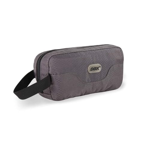 GOX Travel Toiletry Bag for Men Small Toiletry Pouch Orange Dopp Kit Mens Nylon Shave Bag Boys Hanging Toiletry Travel Bag Mini(Grey) - color: Grey