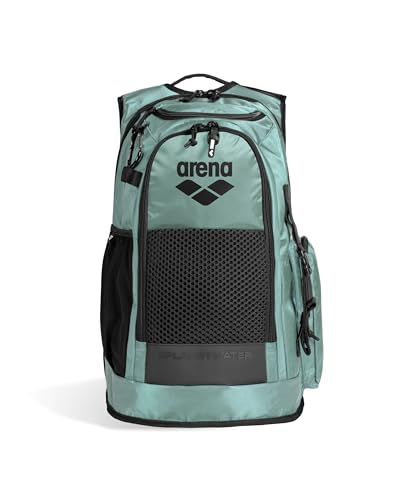 ARENA All Set Sports Swim Backpack Athletes Gym Rucksack Multisport Daypack Large Size Training Gear Equipment Bag 45 Liters - color: Sage