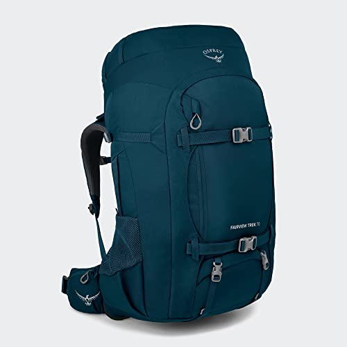 Osprey Fairview Trek 70L Women's Travel Backpack, Night Jungle Blue - style: 70l