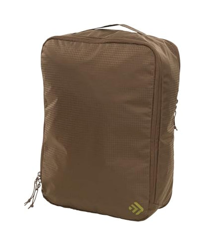 5 Piece Set Lightweight Expandable Travel Cubes for Luggage (Olive and Brown) (Olive and Brown) - color: Olive and Brown