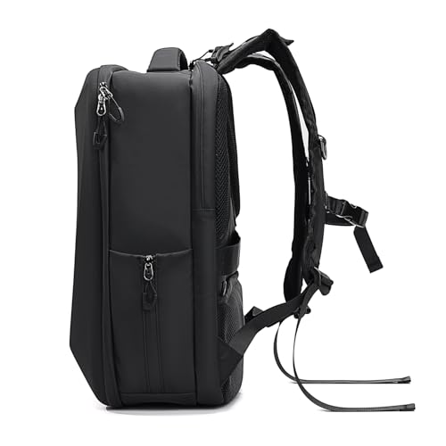 Camera & Laptop Backpack with EVA Hard Shell, Waterproof Anti-Shock DSLR & Drone, Adjustable Padded Dividers, Large Capacity Travel Bag 11.81 X 17.72 X 7.48 IN
