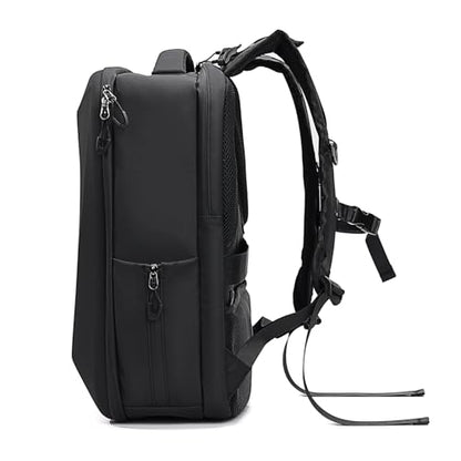 Camera & Laptop Backpack with EVA Hard Shell, Waterproof Anti-Shock DSLR & Drone, Adjustable Padded Dividers, Large Capacity Travel Bag 11.81 X 17.72 X 7.48 IN