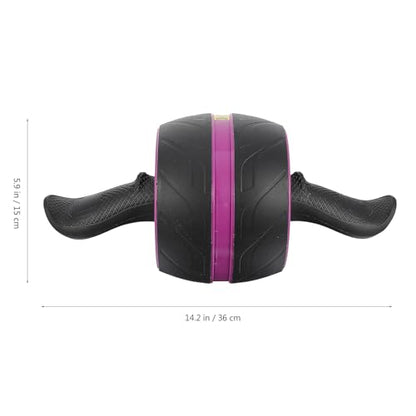 KICHOUSE Ab Roller Wheel Automatic Rebound Abs Fitness Roller Wheel Core Trainer for Home Workout Abdominal Exercise and Slimming Men Women