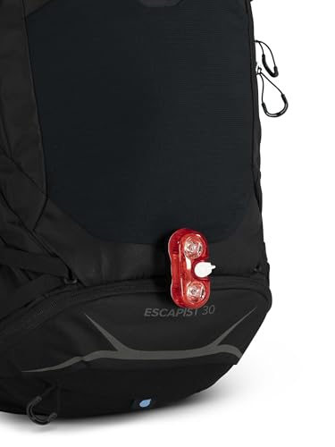 Osprey Escapist 30L Biking Backpack, Black, Medium/Large - color: Black, size: 30L - Medium/Large