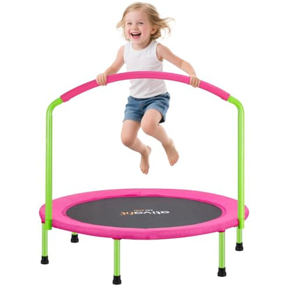 Big Handle Safe Toddler Trampoline