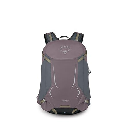 Osprey Hikelite 28L Durable Hiking Backpack - Travel Daypack with Rain Cover for Men and Women, Graphite Purple - color: Graphite Purple, style: 28l